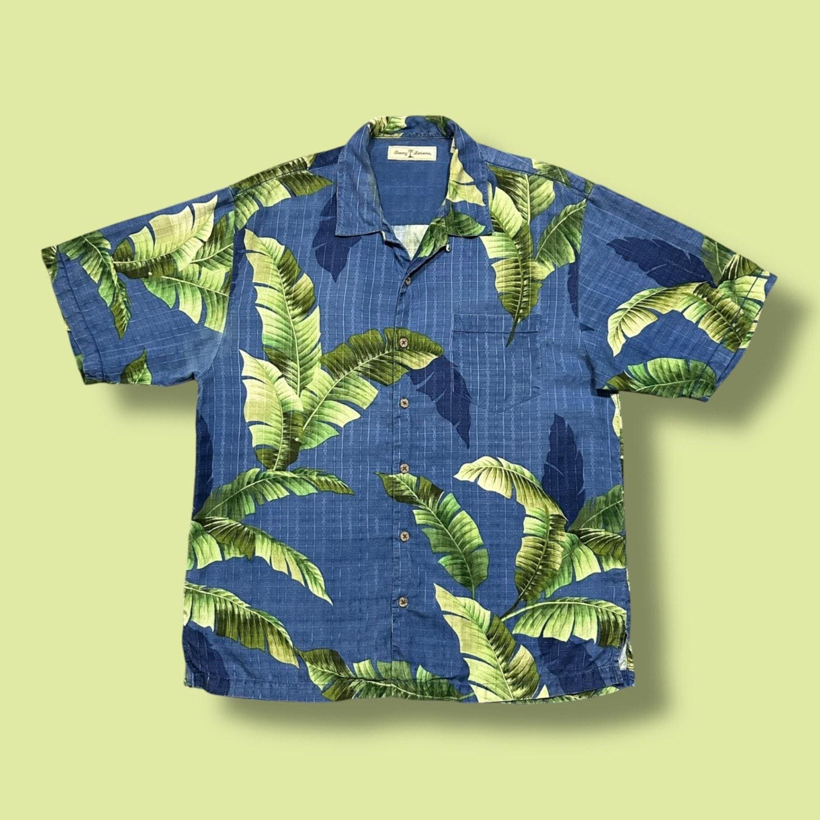 古着 “ Bahama” Hawaiian Shirt Tommy Bahama Vintage Silk Hawaiian Shirt - Etsy