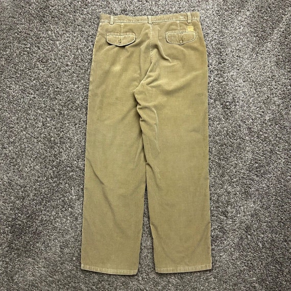 Vintage Corduroy Pants 80s 90s St Johns Bay 36x32… - image 9