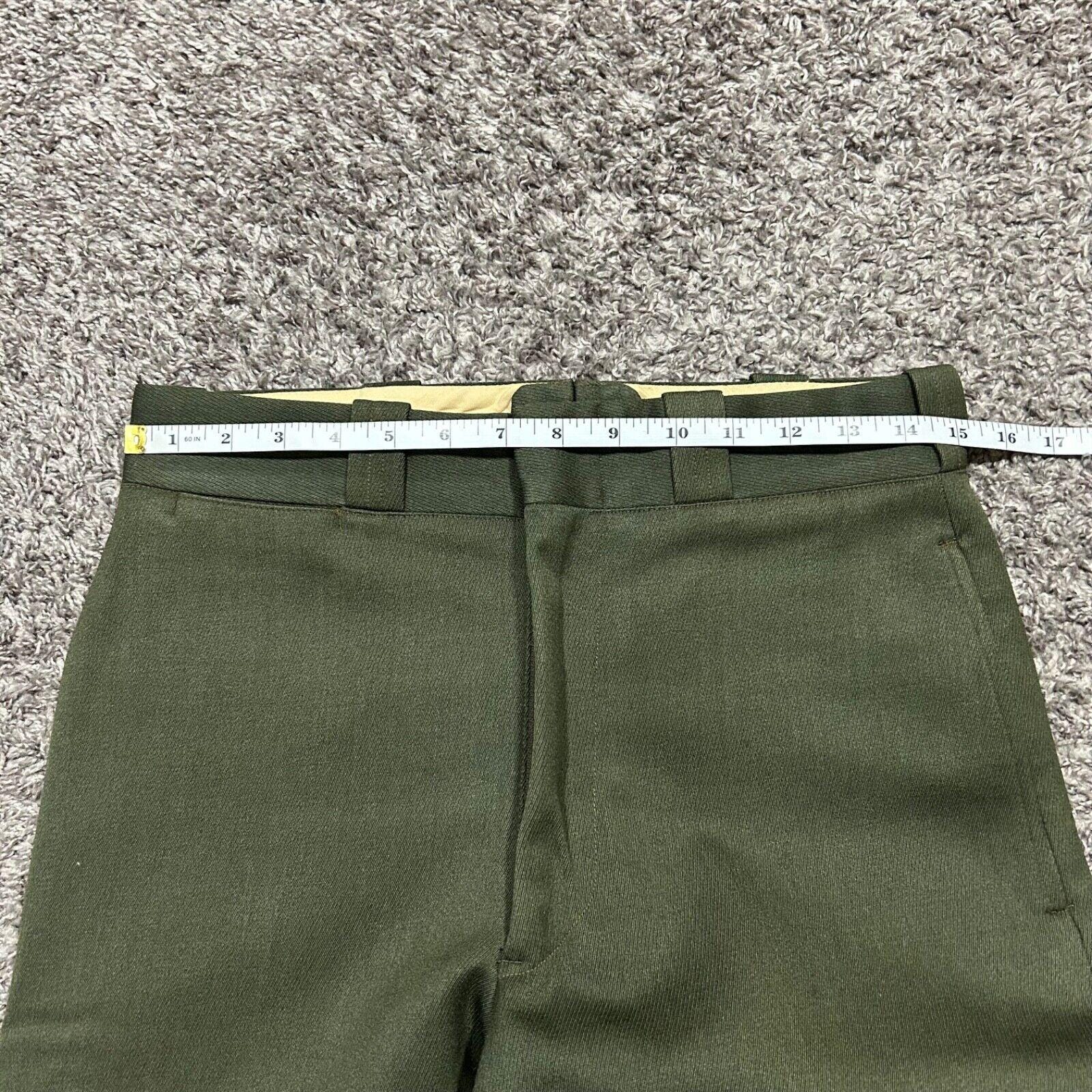 Vintage Wool Trousers: 1930s National Park Service Uniform (30x27