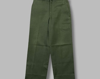 Vintage Wool Trousers: 1930s National Park Service Uniform (30x27)