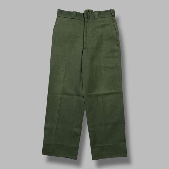 Vintage Wool Trousers: 1930s National Park Service Uniform (30x27
