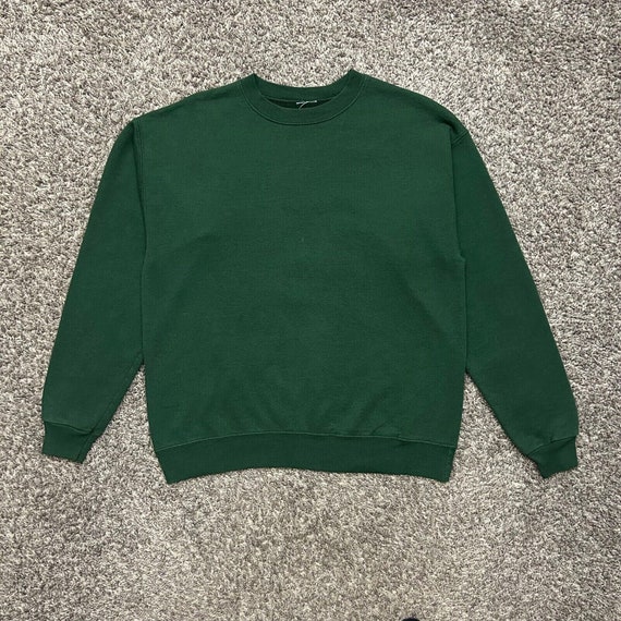 Vintage Blank Sweatshirt Crewneck Pullover 90s y2… - image 3