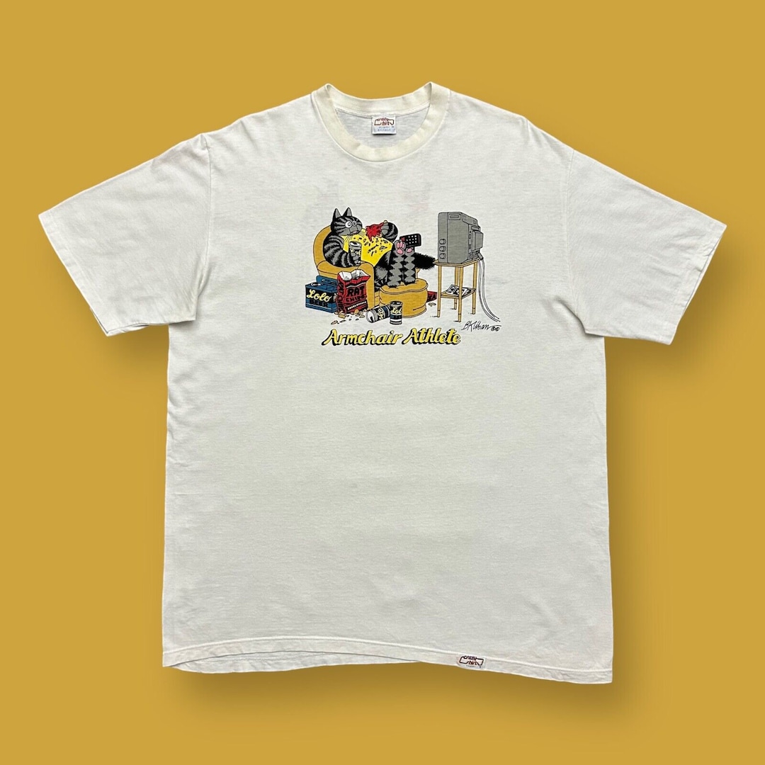 Vintage Crazy Shirts Kliban Cat Funny Graphic Tee 80s 90s Soft Etsy