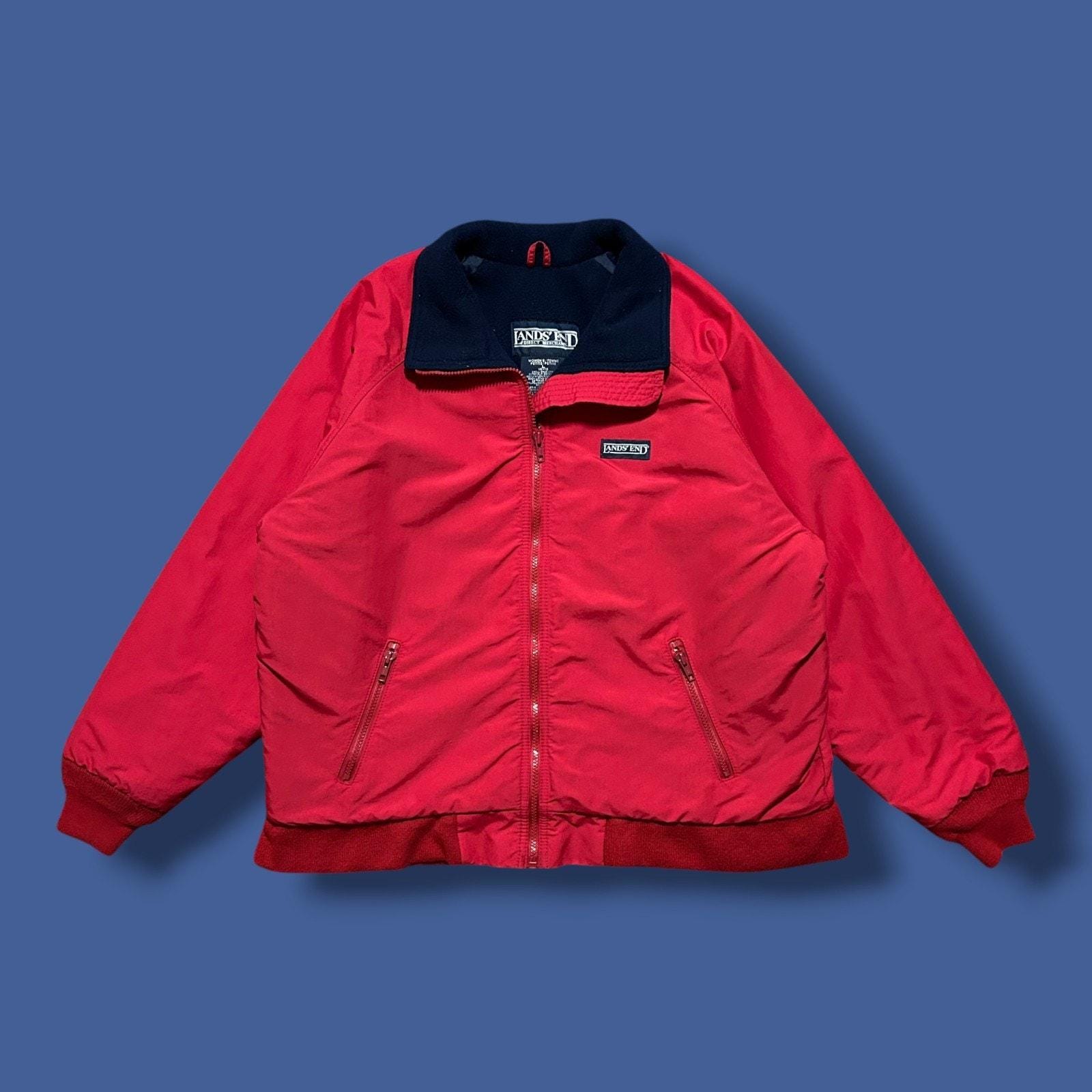 Vintage Lands End Jacket - Etsy
