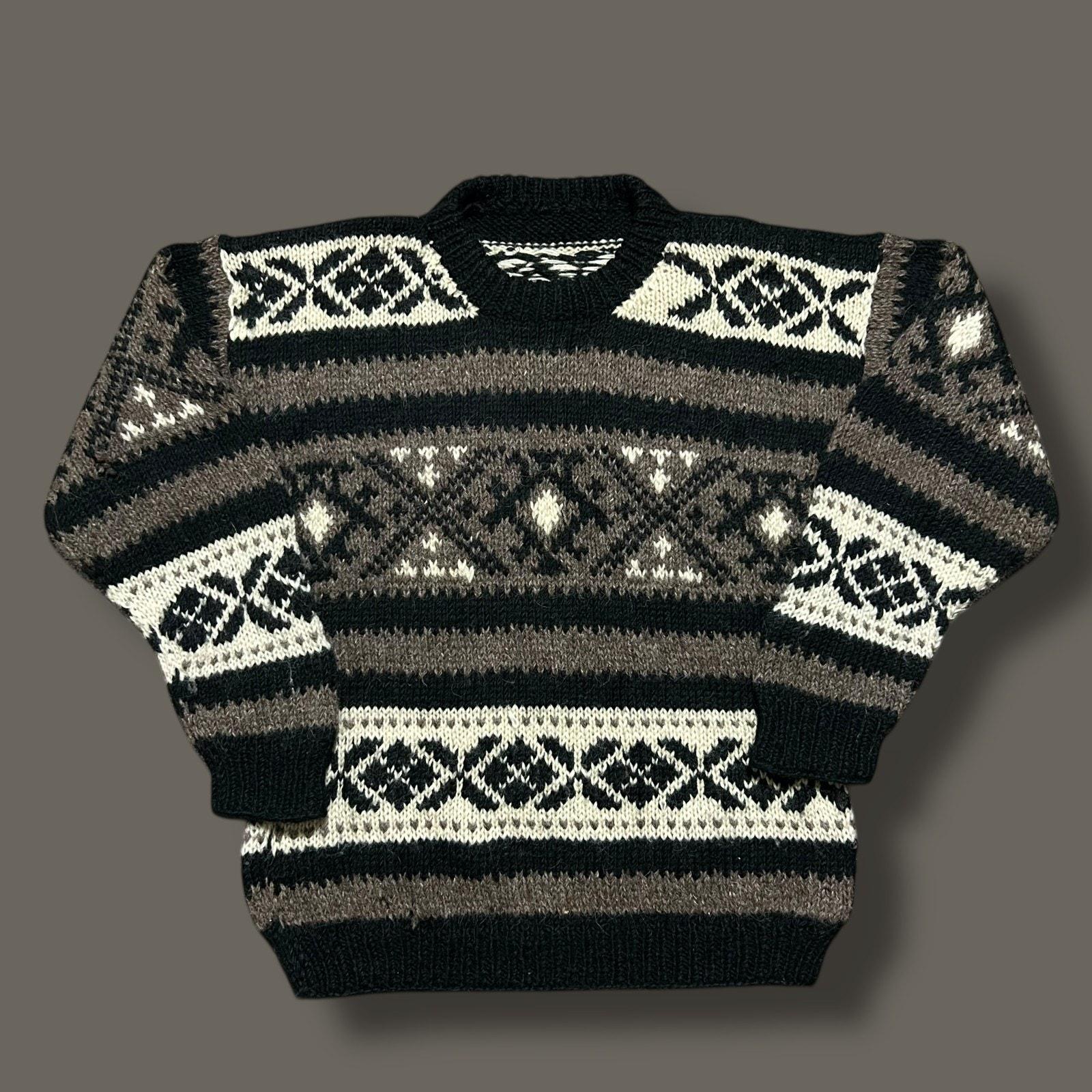 70s 80s Wool Sweater - Etsy
