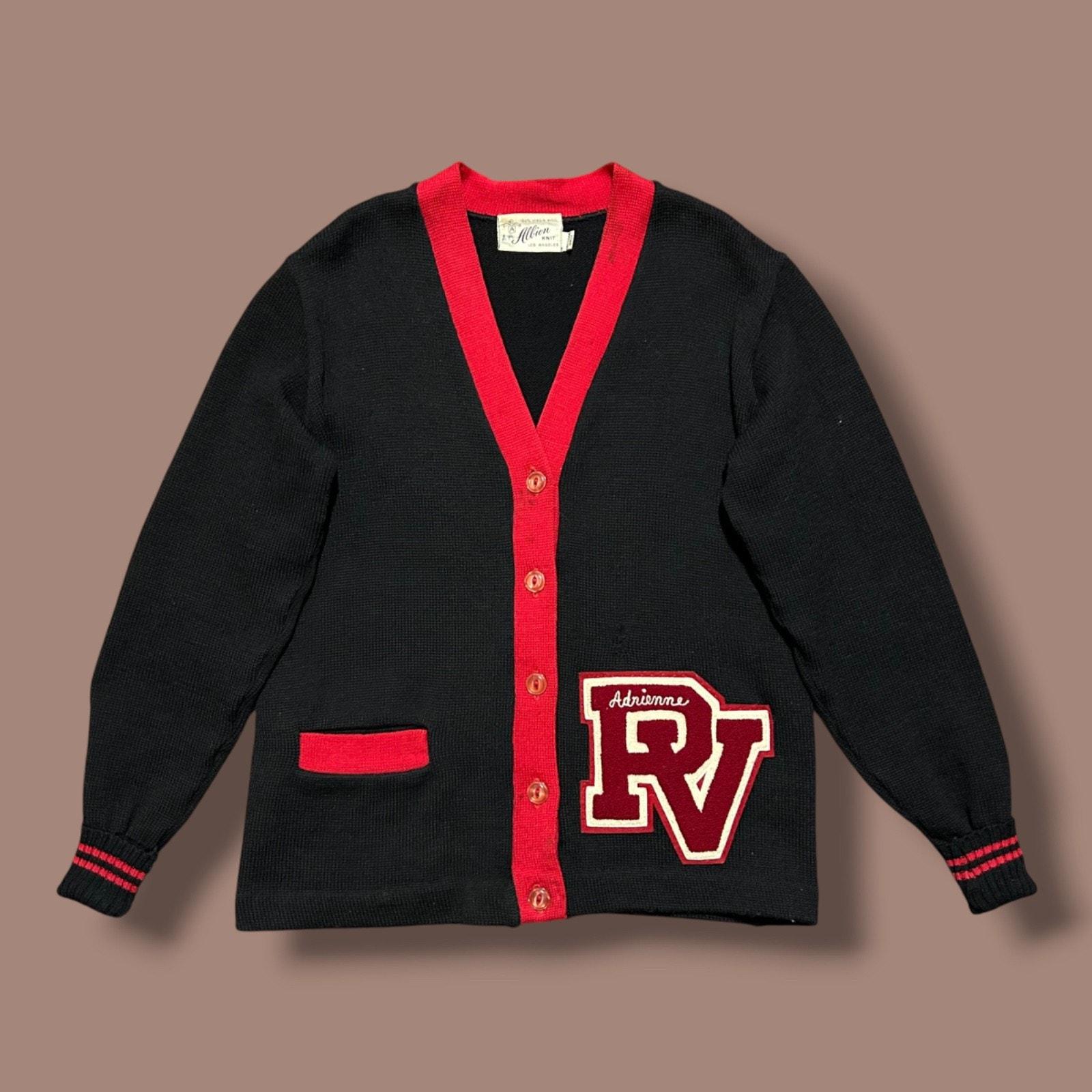 Vintage Varsity Letterman Sweater - Etsy