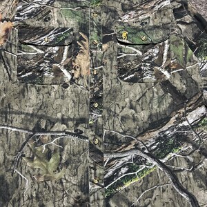Mossy Oak Button Up Shirt Large Camo Hunting Long Sleeve Browning y2k Wasatch image 4