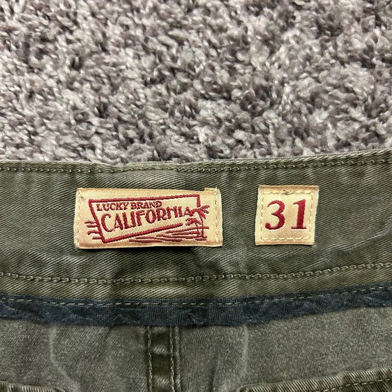 Vintage Lucky Brand Cargo Shorts Military Shorts … - image 2