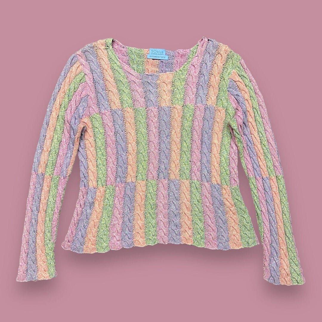 【KOOLOSET】Hand Paint Crossing Over Knit Summer Cross Punching Knit (3color) - kooloset