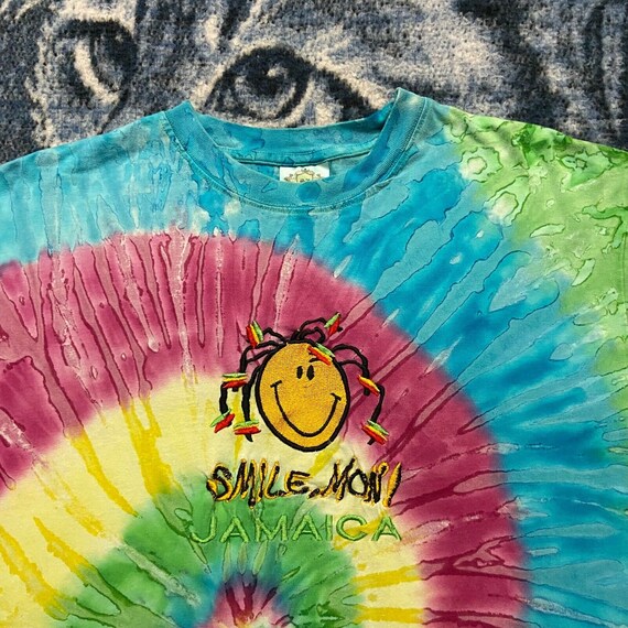 La Jamaïque Tie Dye T-shirts Homme Femme Reggae Rasta Arc en ciel spirale rastafarienne Top La Jamaïque Tie Dye T-shirts Homme Femme Reggae Rasta Arc en ciel spirale rastafarienne Top