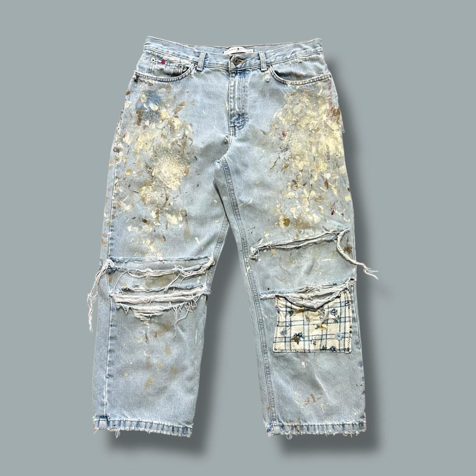 Painted jeans - Etsy 日本