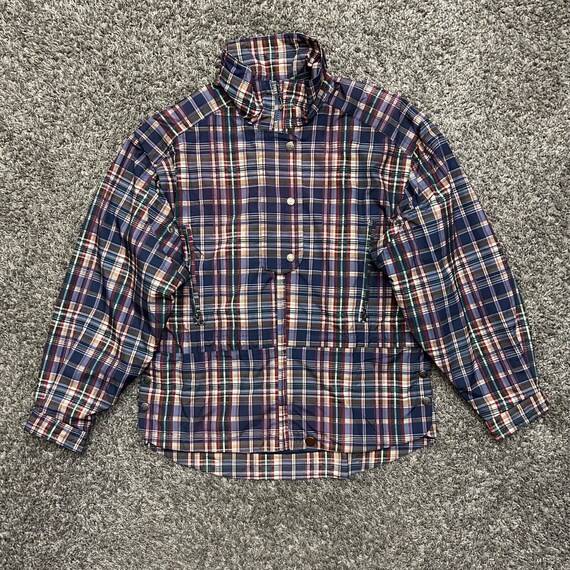 Vintage Plaid Golf Jacket 90s Y2k Full Zip Womens Medium Sunice Etsy UK