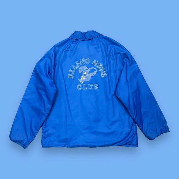 Vintage 70s Champion Jacket Windbreaker Snap Button Coach Jacket  