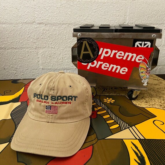 Vintage Polo Sport Hat Ralph Lauren Strapback Cap