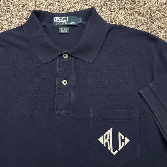 Vintage Polo Ralph Lauren Polo Shirt 80s 90s Preppy Collared RLC 