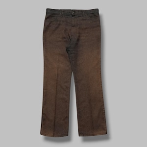 Pantalones Wrangler de poliéster vintage, desteñidos por el sol, desgastados, hechos en EE. UU., años 80 y 90, talla 36x31.