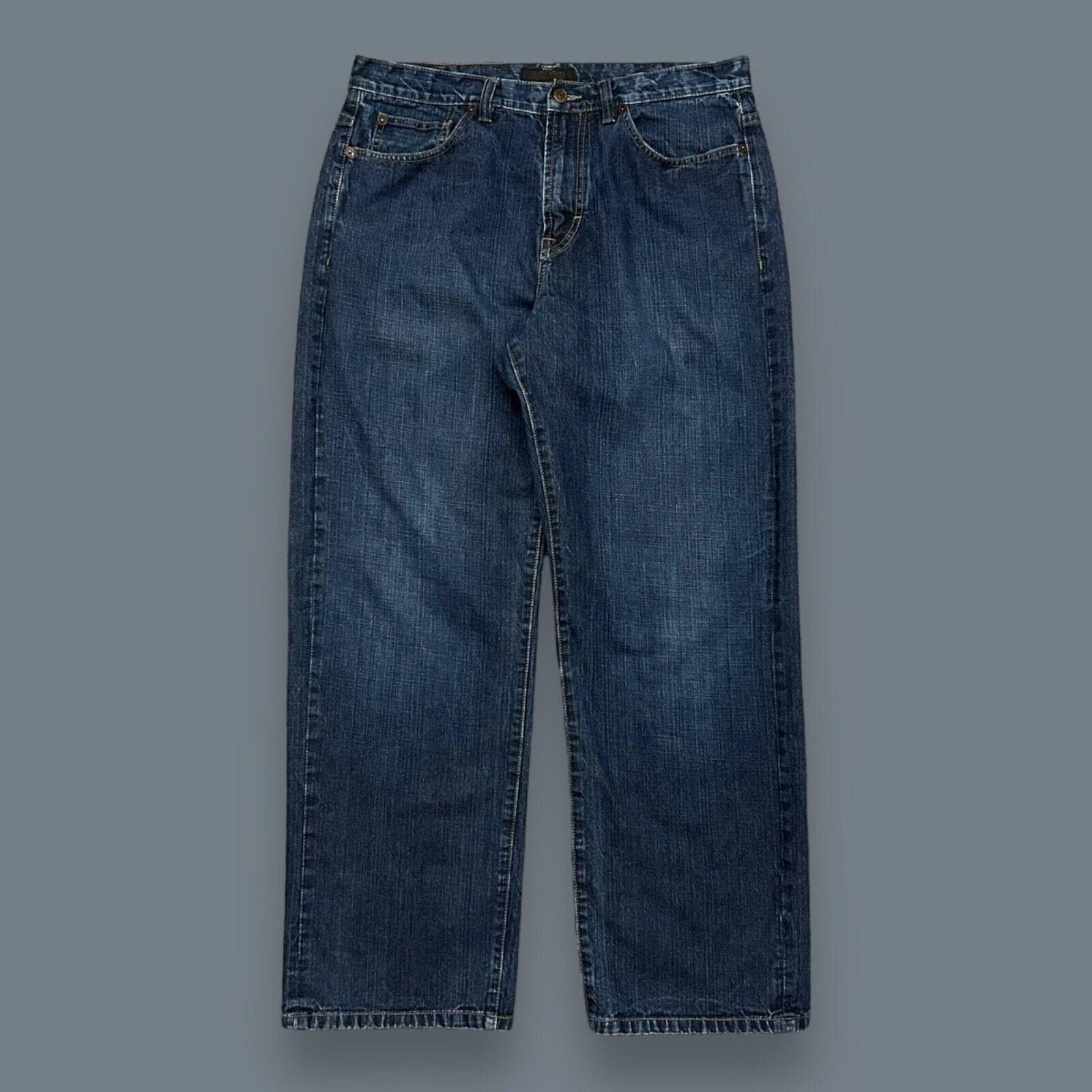 Vintage Sean John Denim Jeans: Y2K Faded Blue Loose Fit (35x30) - Etsy