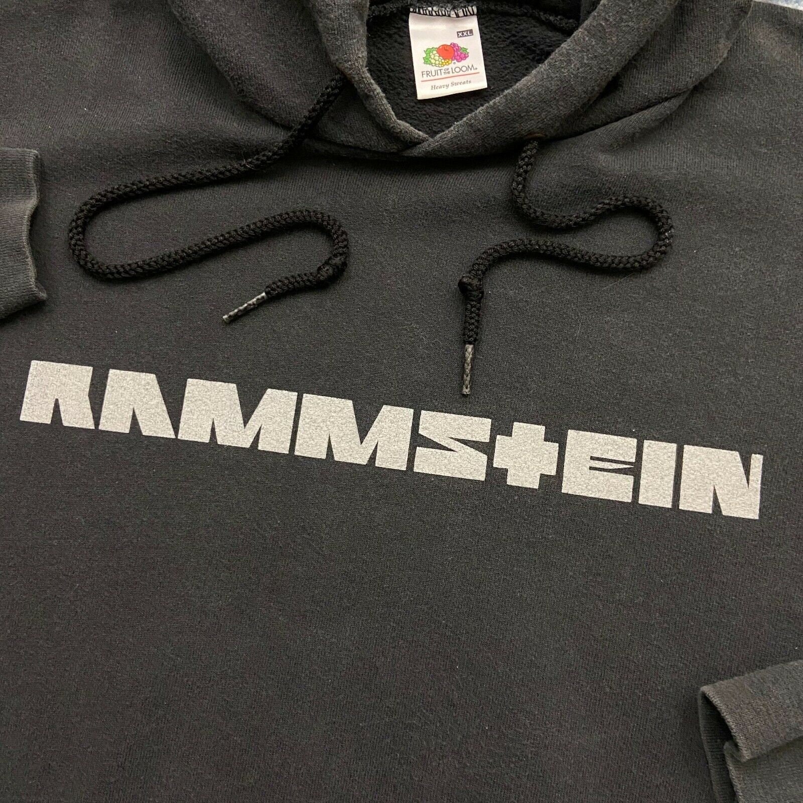 Vintage Rammstein Hoodie 90s y2k Euro Band Pullover Sweatshirt | Etsy
