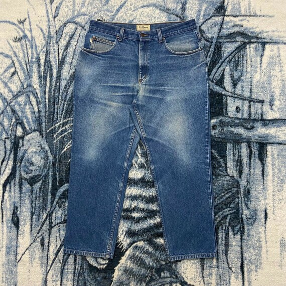 Vintage LL Bean Denim Jeans Natural Fit 