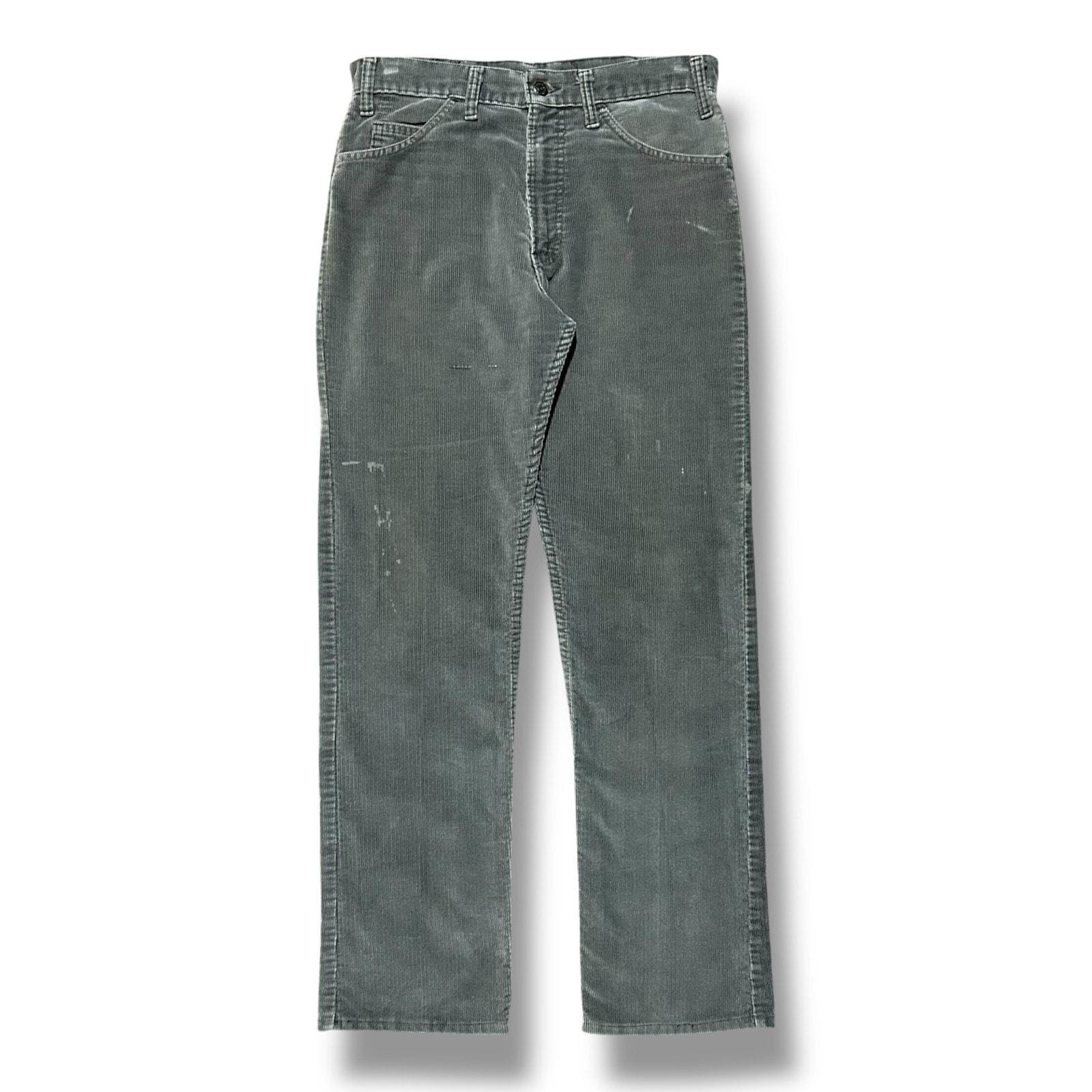 70s 80s Levi's 519 コーデュロイ　TALON ZIP　USA 70s Levi's 505 Talon 42 Zipper Denim Jeans. SOLD
