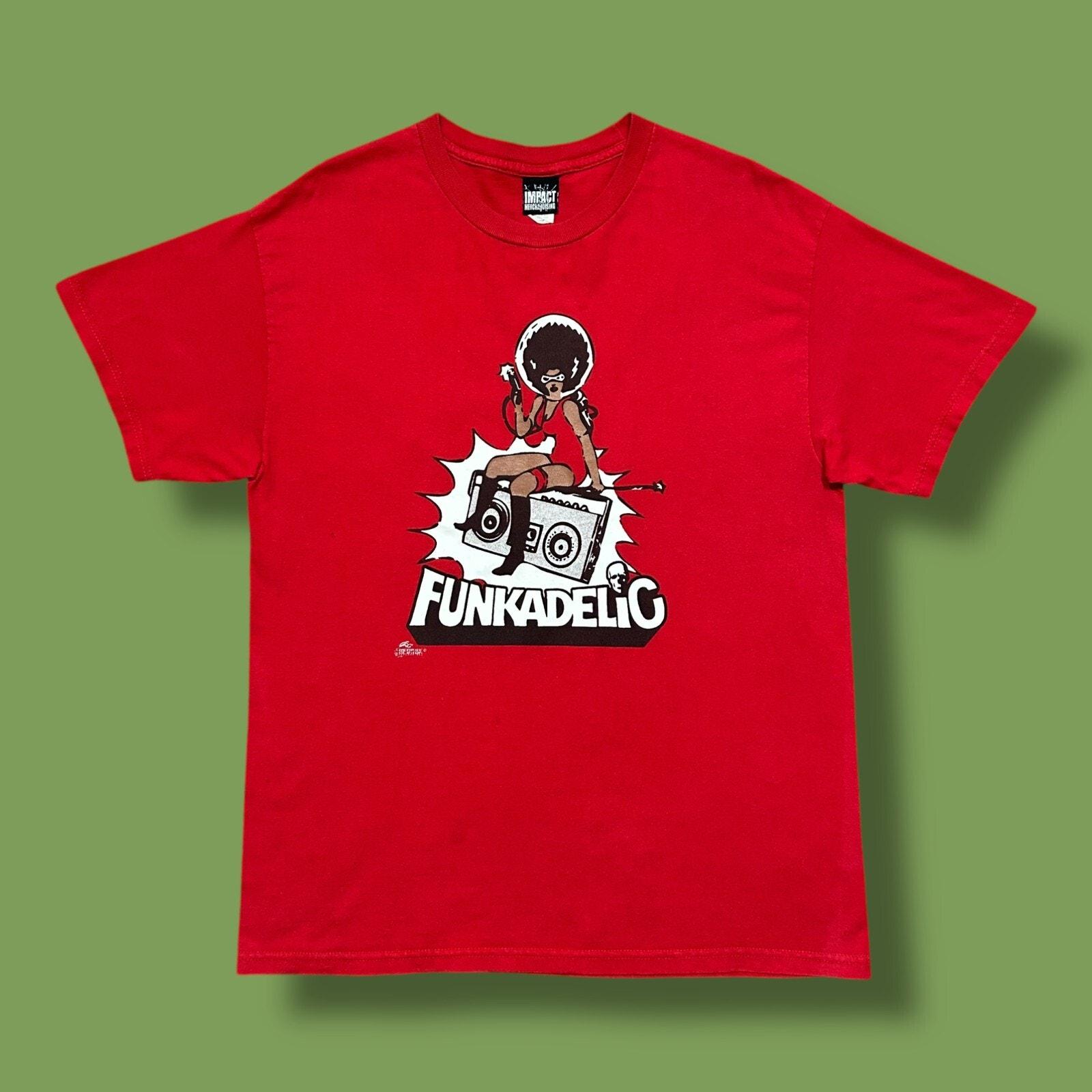 Vintage Funkadelic Shirt Y2k George Clinton Parliament Band Tee