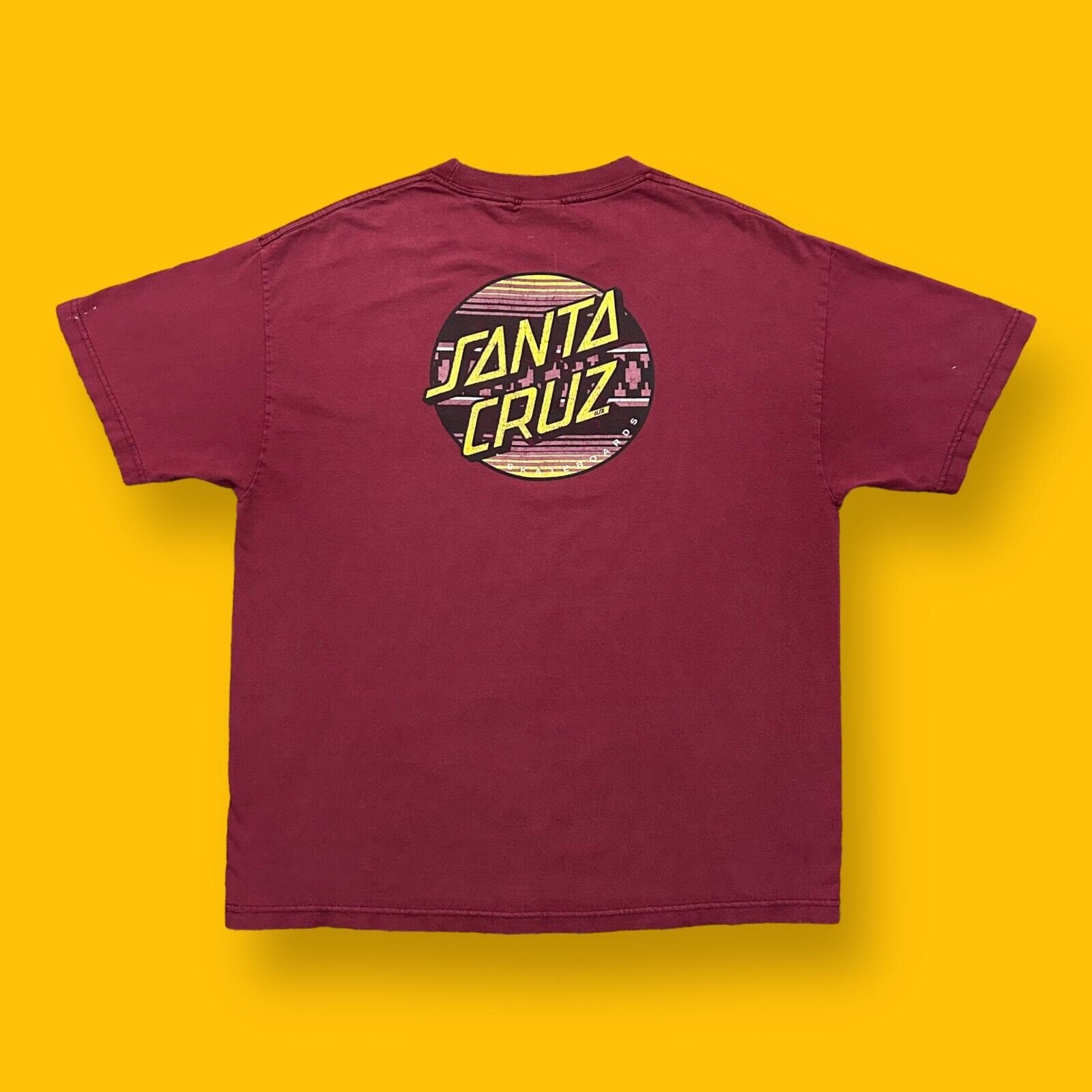 Vintage Santa Cruz Skate Shirt 90s Distressed Graphic Tee