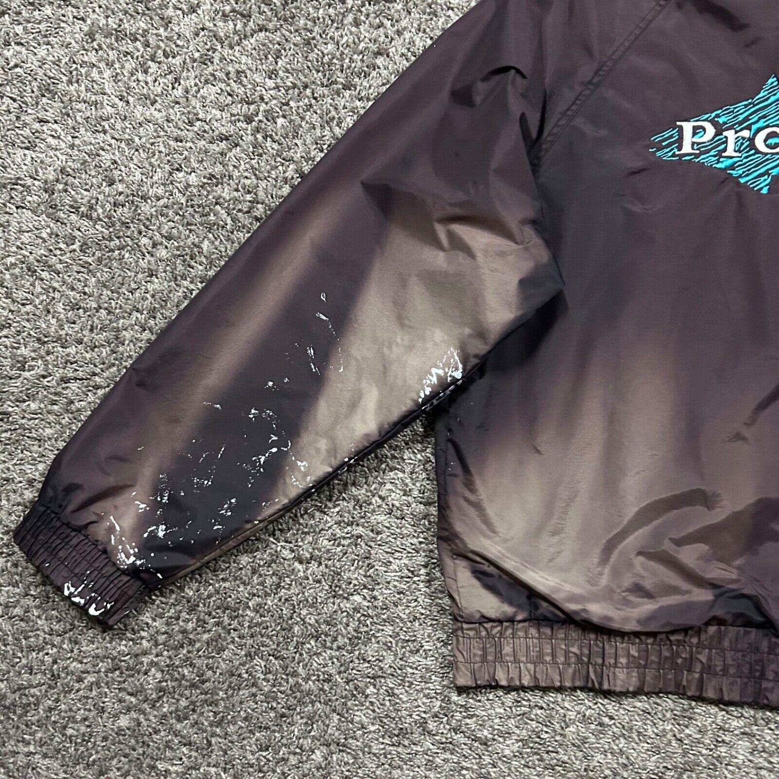Sun Faded Nylon Jacket Y2k Windbreaker Full Zip Thrashed