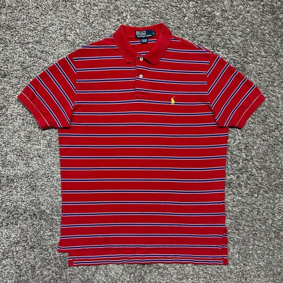 Vintage Polo Ralph Lauren Polo Shirt 80s 90s Preppy Collared