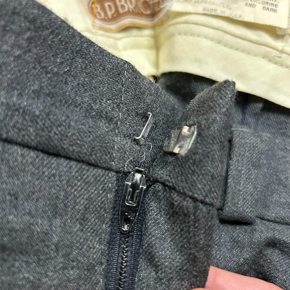 パンツ 60s vintage wool slacks W33 L29 Vintage 60s Business Casual Pants Wool 70s Office S, Work