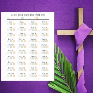 Lent 40-day Planner Bundle for all ages