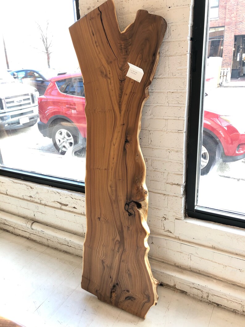 Olive wood live edge slab Etsy