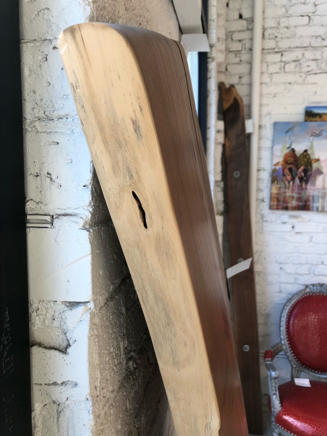 Olive wood live edge slab Etsy