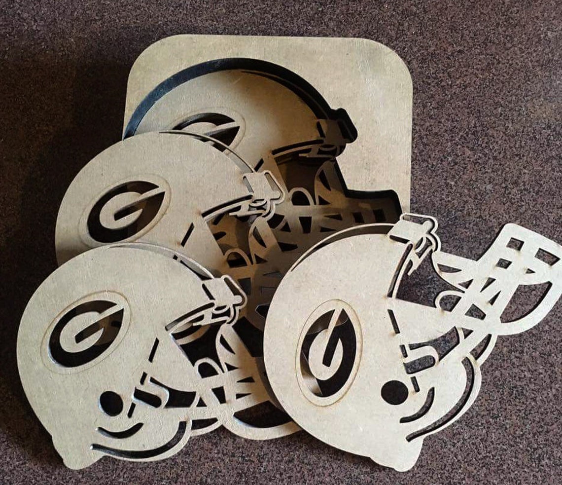 NFL Coasters Sports Team Coasters Laser Cut Coasters Choose Etsy UK
