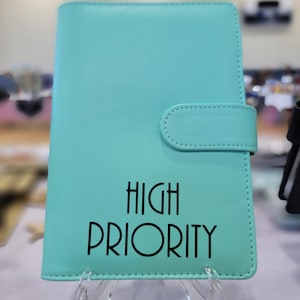 Budget binders, high priority bindger