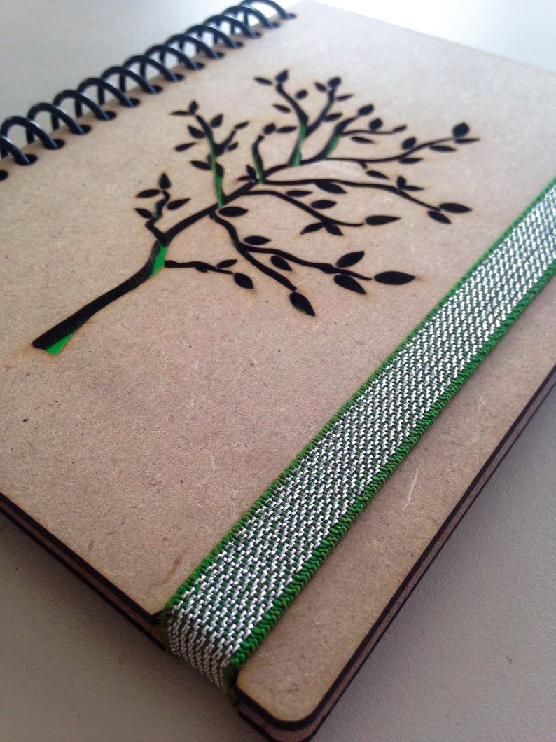 Tree Notebook Tree Journal Sketchbook Writing Journal Etsy