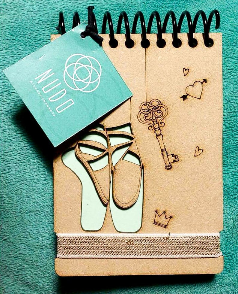 Ballet Shoes Ballerina Gift Dance Recital Gift mini notebook Etsy
