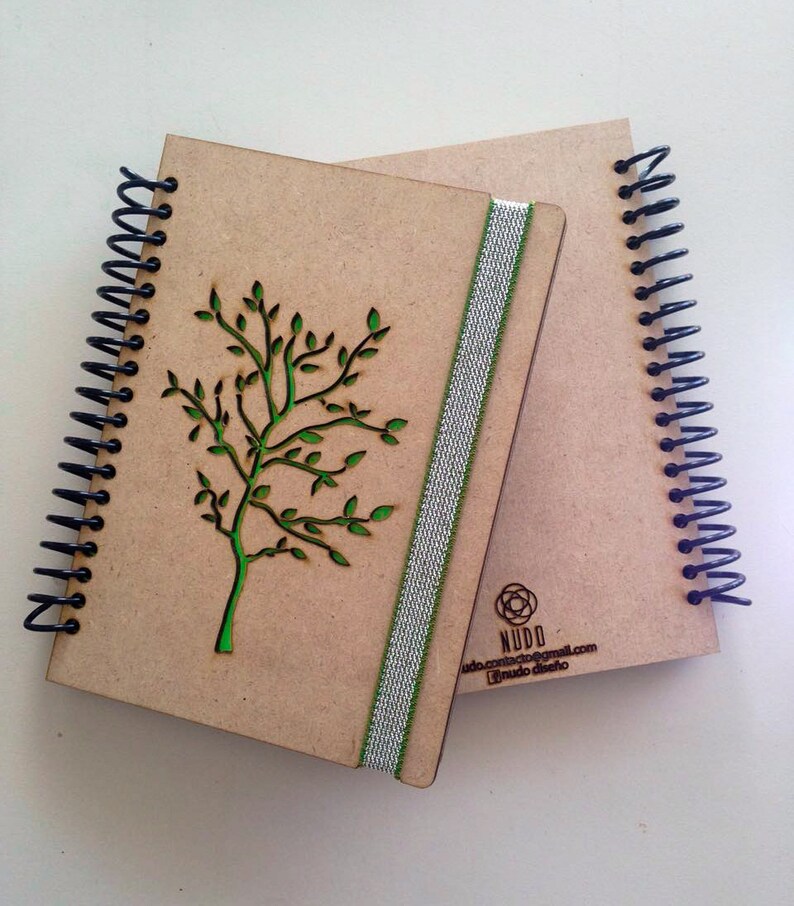 Tree Notebook Tree Journal Sketchbook Writing Journal Etsy