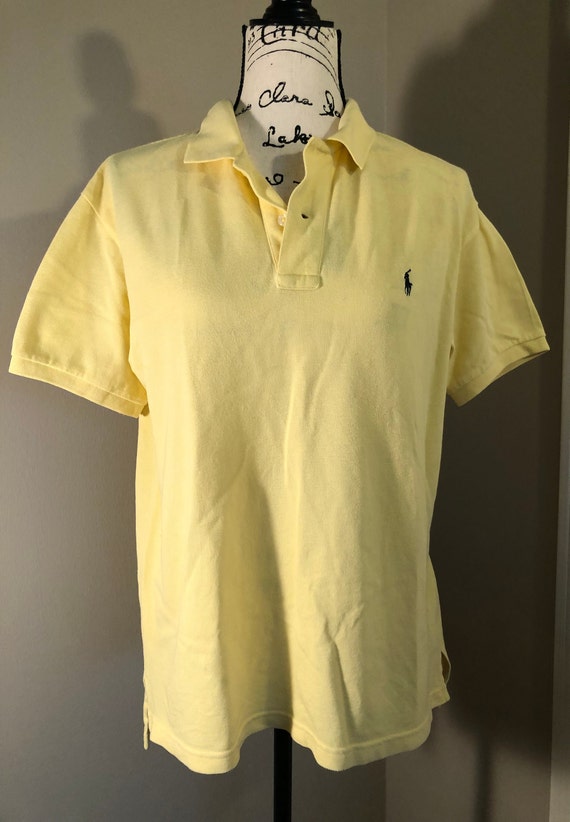 Vintage yellow polo sport - Gem