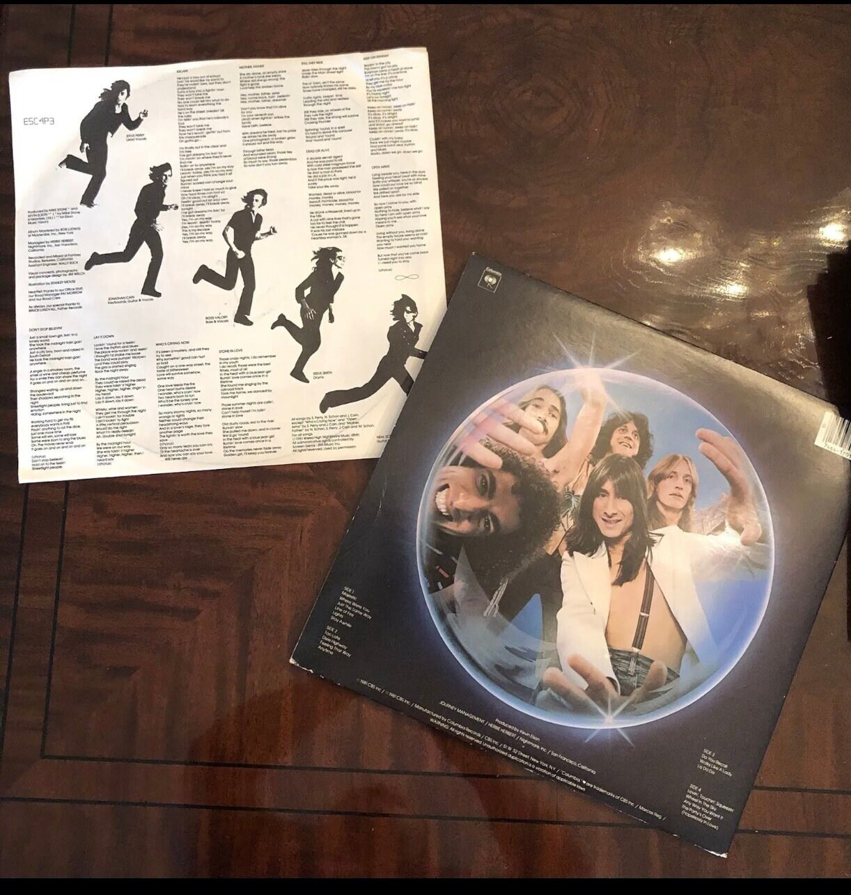 Journey Vinyl LP’s: Captures Double LP, Escape