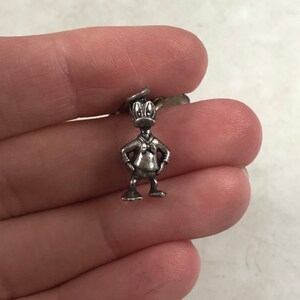 Vintage Walt Disney Charm Bracelet Sterling Silver Mickey Mouse image 5