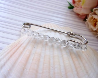 Crystal Wedding trein pin, bruidsjurk trein clip, Crystal trein broche, bruidsjurk terug trein broche AT0004