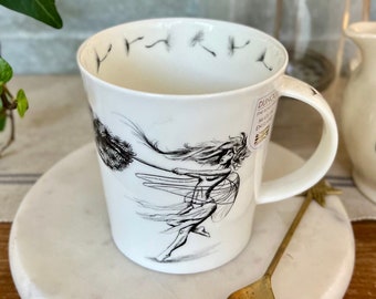 Dancing with Dandelions Dunoon Mug - Designed by Robin Wight