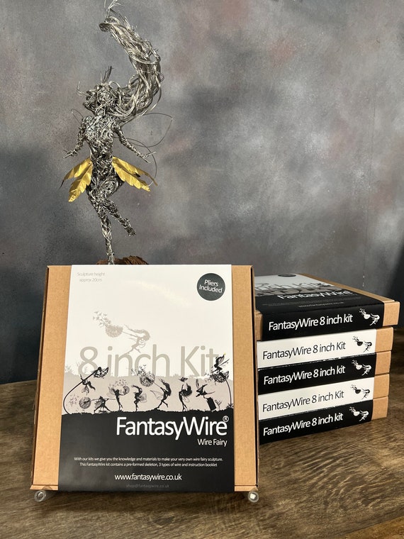 FantasyWire Fairy 8" Craft Kit - Everything you need to make your own fairy wire sculpture