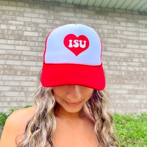 Illinois State University Baseball Trucker Hat | ISU | Custom College Apparel