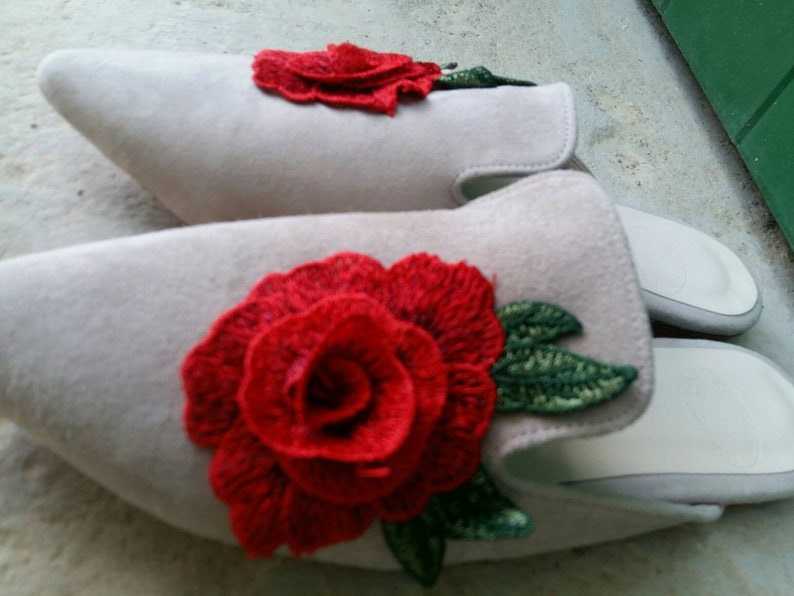Mules made in Greece embroidered mules embroidered shoes Greek sandals leather mules flat mules slippers mule slip ons