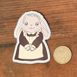 Bunny Maid - Sticker, FREE Domestic Shipping