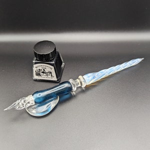 Luxus Glas Dip Pen, handgemachter Glas Kalligraphie Stift
