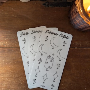 Savings Challenge Tracker - Summer Nights Savings Challenge - Reusable Laminated Savings Tracker