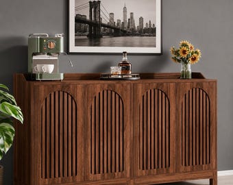Farmhouse Sideboard Buffet Cabinet