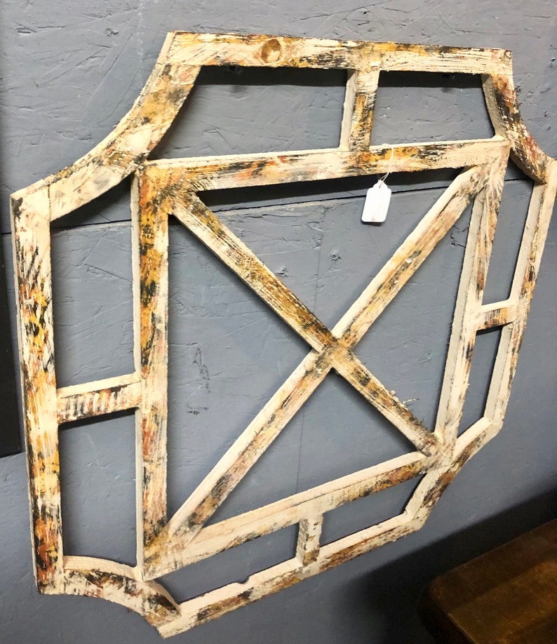Urban Rustic Lattice Wall Decor